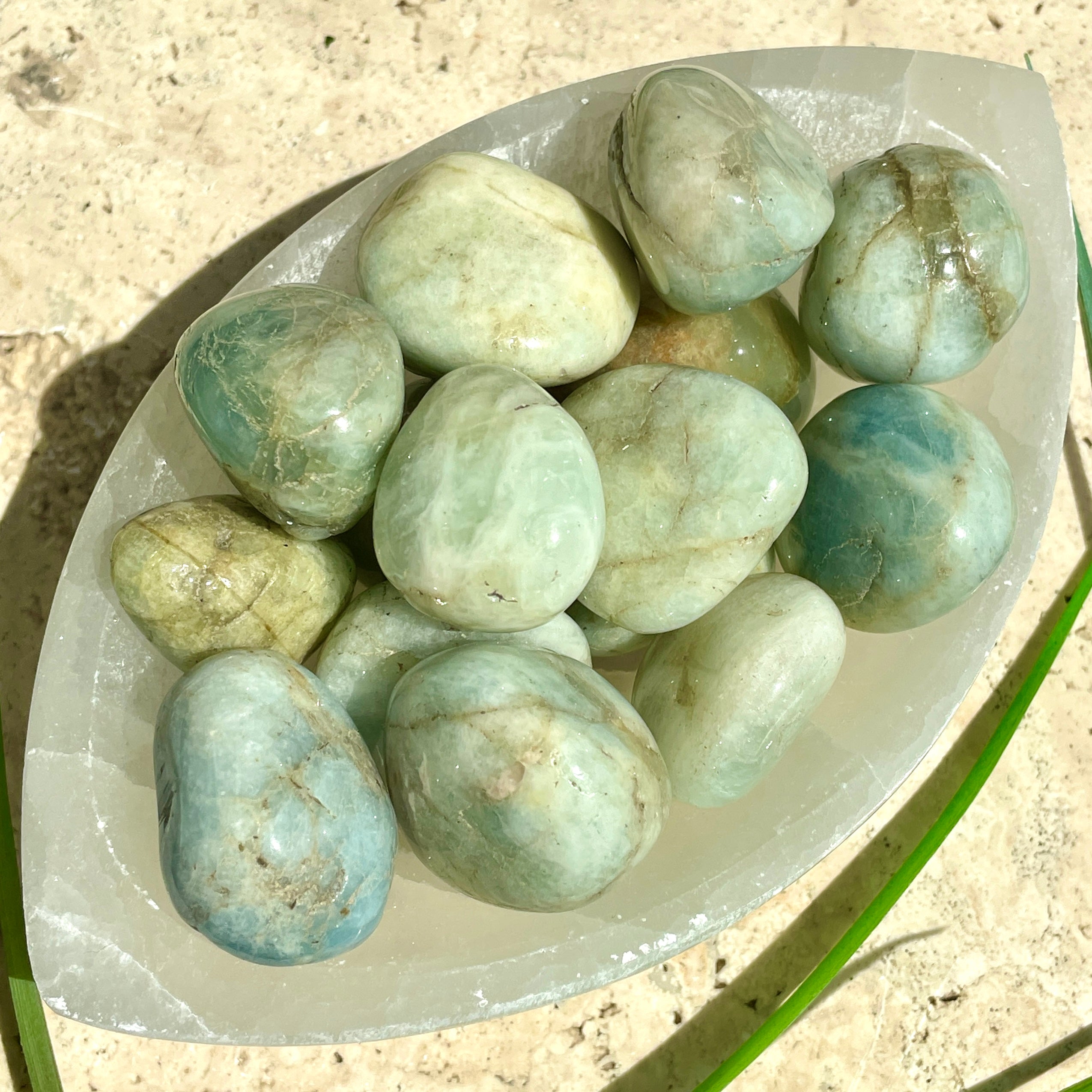 Aquamarine *AA* Tumbled - 200gm Aquamarine *AA* Tumbled - 200gm